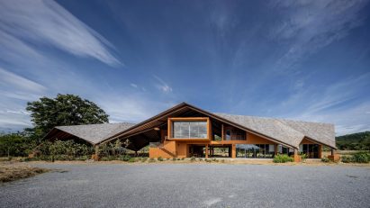 PANNAR Sufficiency Economic and Agriculture Learning Centre is located beneath a canopy roof
