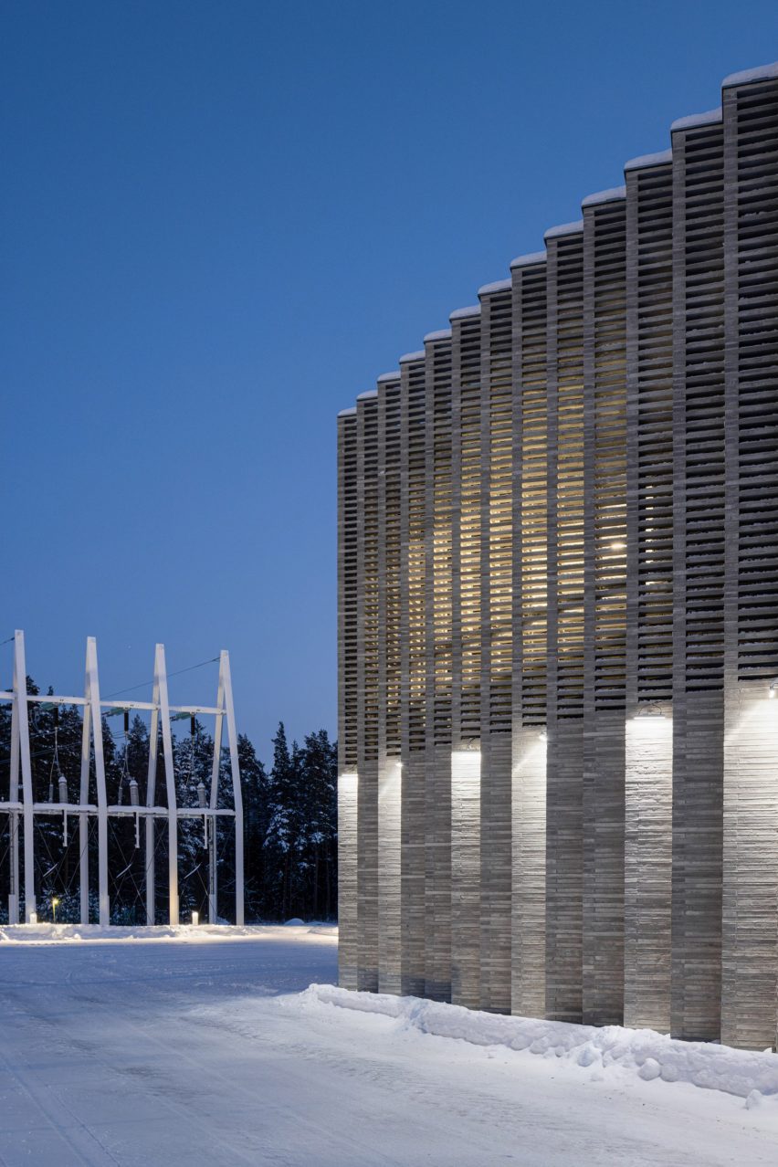 Electricity infrastructure in Imatra, Finland