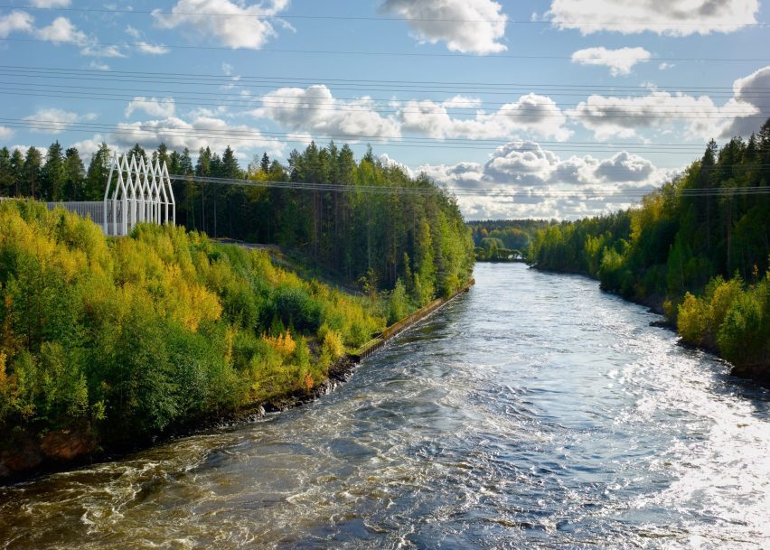 Electricity infrastructure in Imatra, Finland