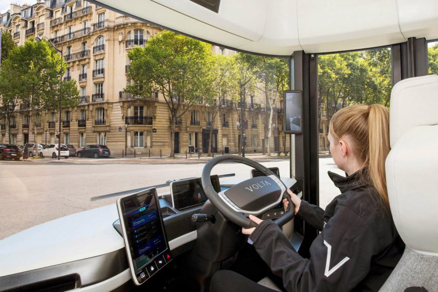 Volta Trucks develops electric 16-tonne lorry with “glasshouse-style” cabin