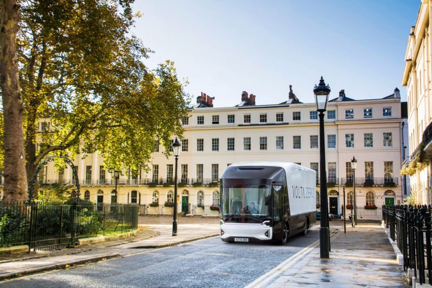 Volta Trucks develops electric 16-tonne lorry with “glasshouse-style” cabin