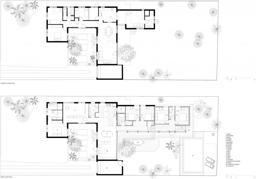 1960s home renovation in Melbourne by Wowowa