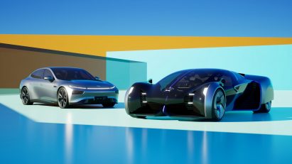XPeng vehicles