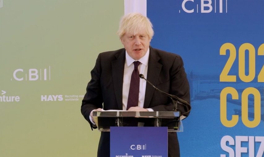 Boris Johnson CBI
