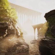 Matthew Pratt's Higher Ground proposal of slender, towering structures built high above ground