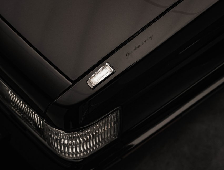 Concept car bonnet