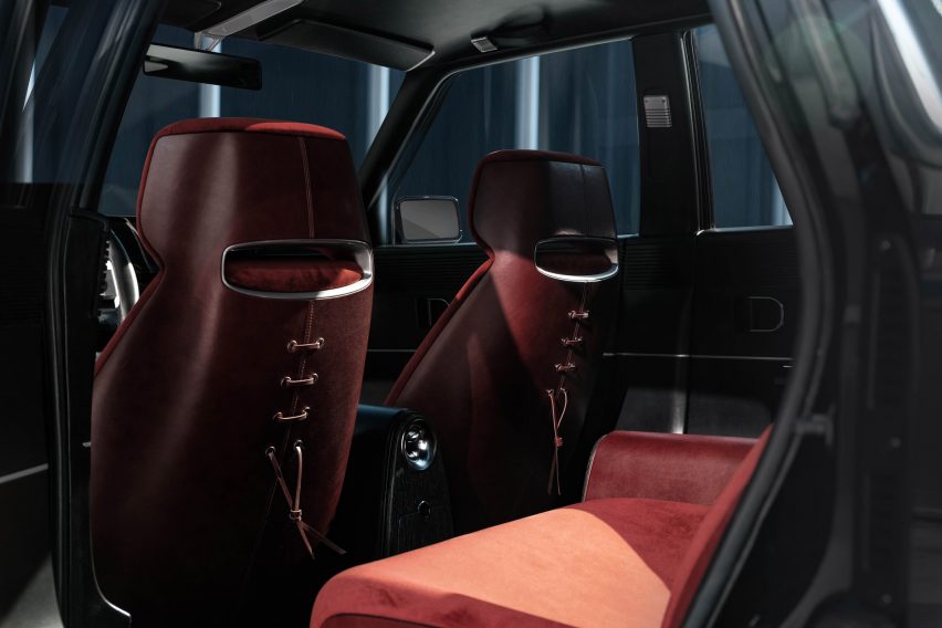 Car velvet interior
