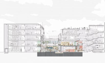 A visualisation of a school without walls