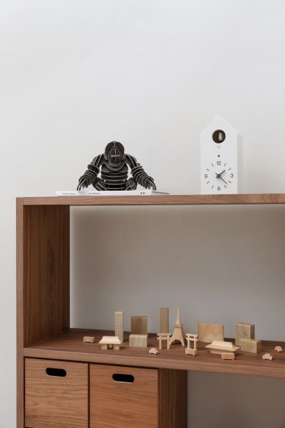A photograph of Muji's toys
