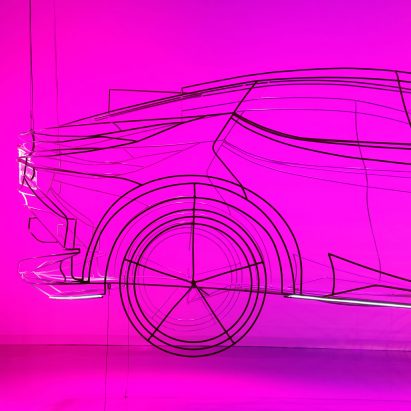 ON/ installation by Germane Barnes for Lexus