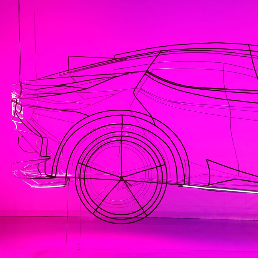 ON/ installation by Germane Barnes for Lexus