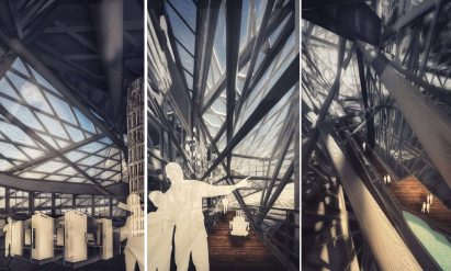 A visualisation for an architecture Laboratory centre