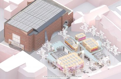 A visualisation of a cinema