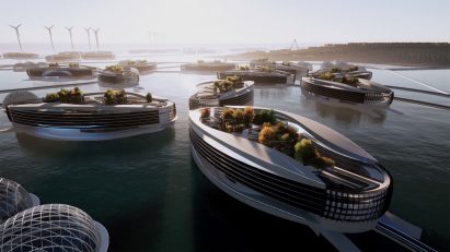The Whales floating cities by Justinian Khoo