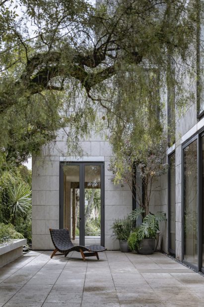 Grey stone houses