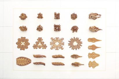 Aguahoja II pavilion artifacts