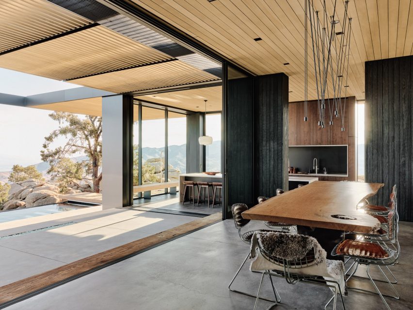 High Desert Retreat house by Aidlin Darling Design