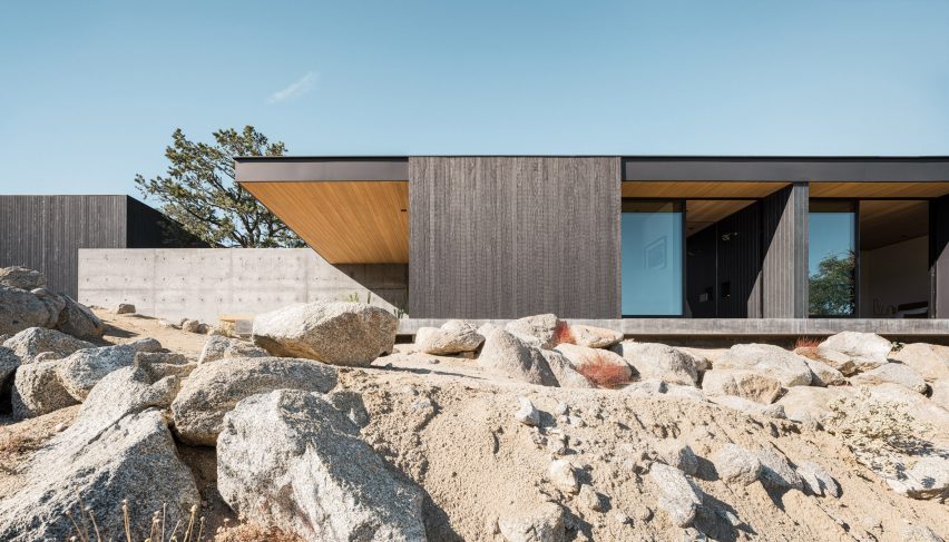 High Desert Retreat house by Aidlin Darling Design
