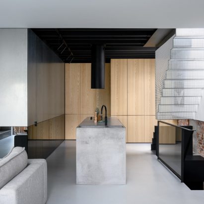 Reflections of the past - an Amsterdam loft by Firm Architects