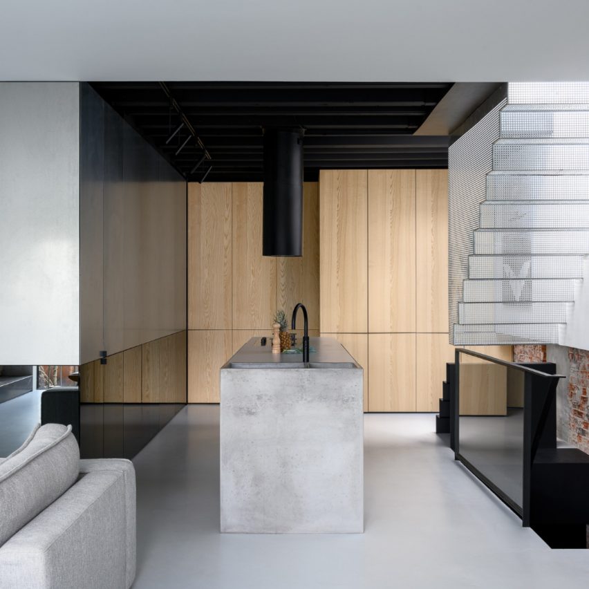 Reflections of the past - an Amsterdam loft by Firm Architects