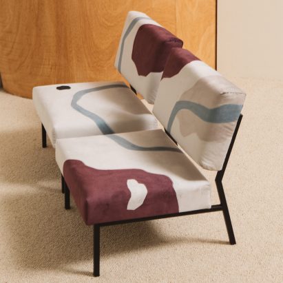 A photograph of two Armchair 02 side by side