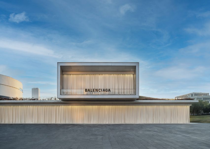 Exterior of Balenciaga 50th Couture China Special at Tank Shanghai