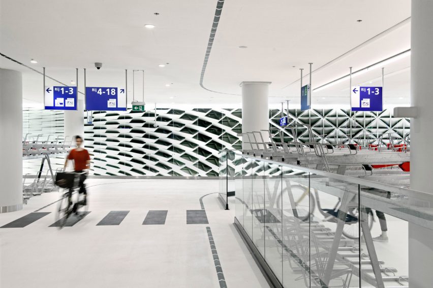Bicycle Garage the Hague by Silo
