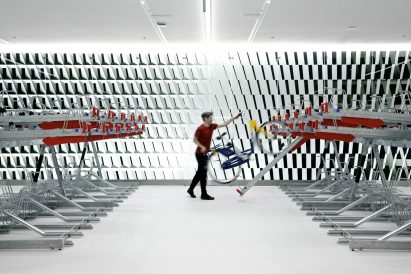 Bicycle Garage the Hague by Silo