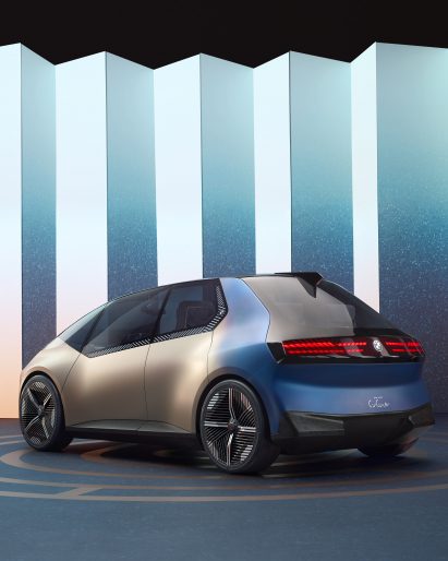 Rear of i Vision Circular concept car
