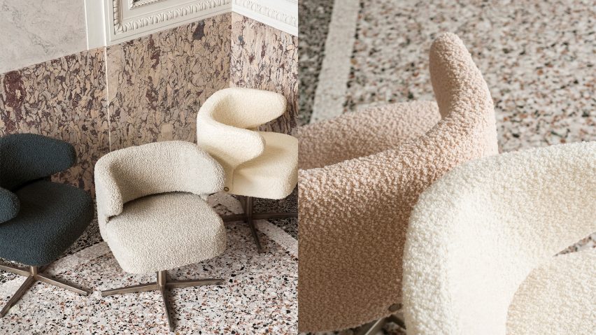 Bouclé textile collection by Dedar