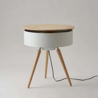 Brise fan and side table by Wonho Lee