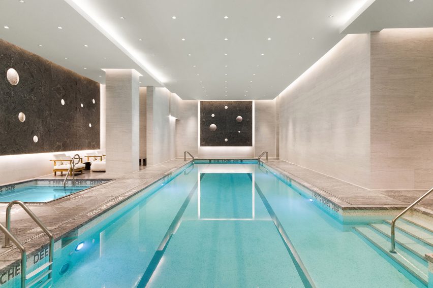 Swimming pools at Brooklyn Point