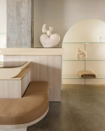 Interiors of Cadine store in Vancouver designed by Ste Marie