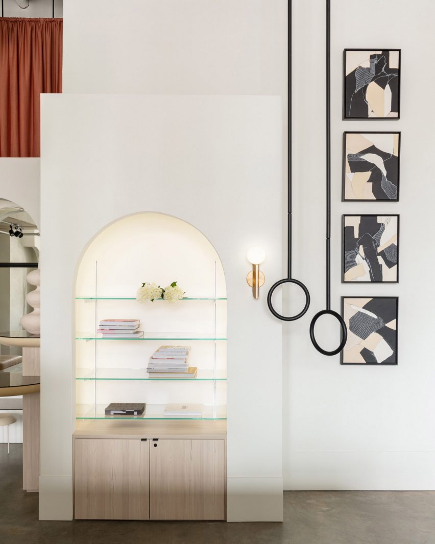 Interiors of Cadine store in Vancouver designed by Ste Marie
