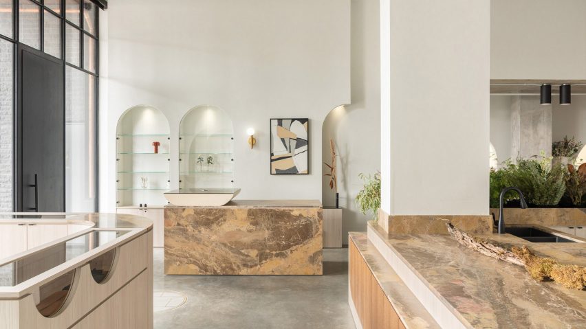 Interiors of Cadine store in Vancouver designed by Ste Marie