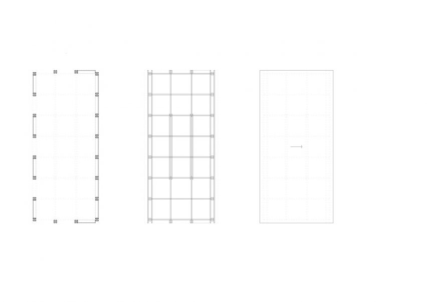 Floor plans for Calton Hill Play Shelter by O'DonnellBrown