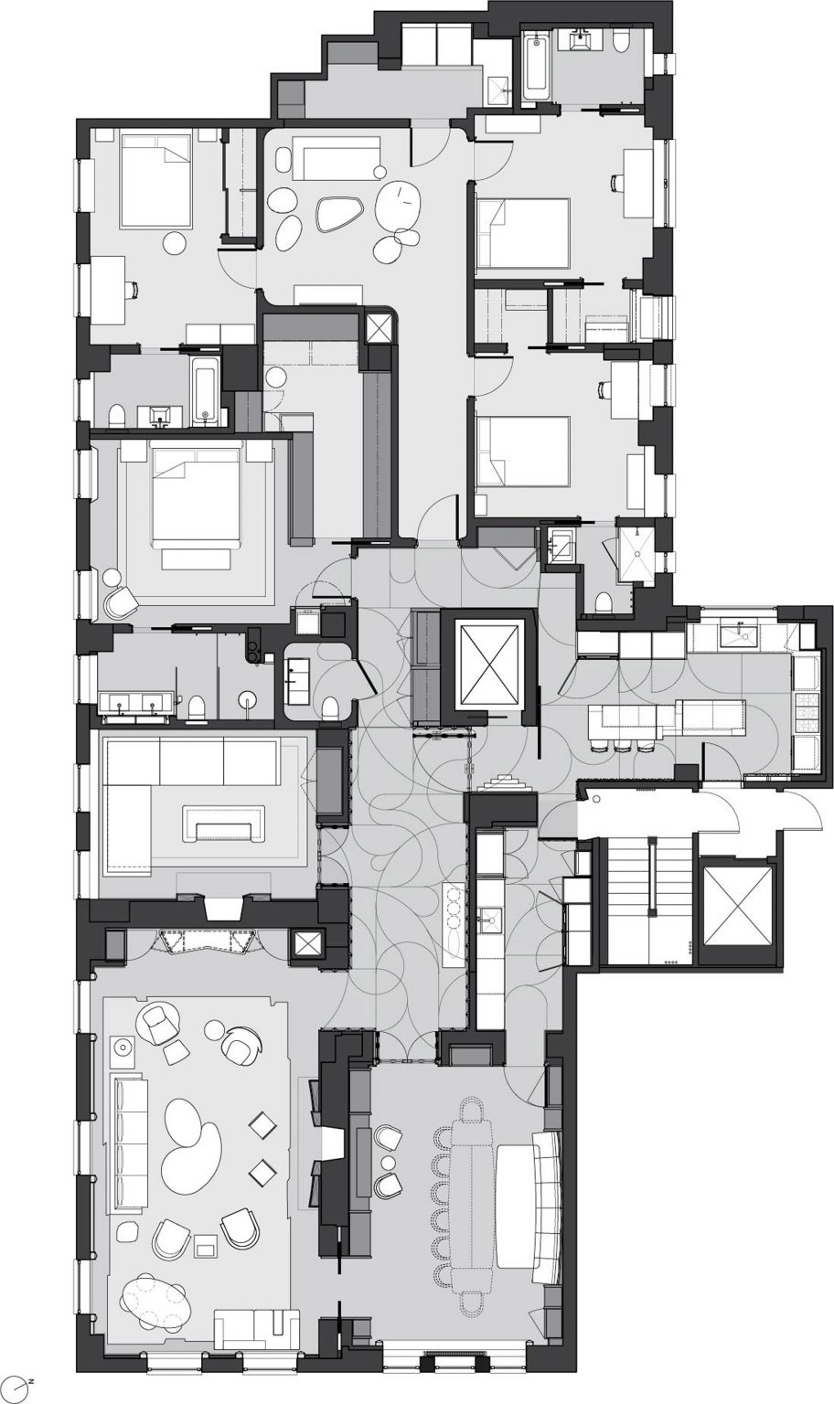 Carnegie Hill floor plan