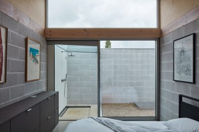 Internal courtyard of Walthamstow house
