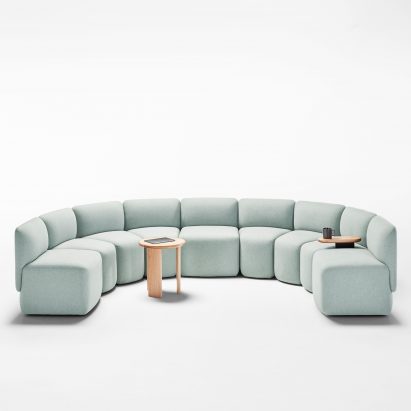 Caterpillar seating by Alexander Loterszatin for Derlot