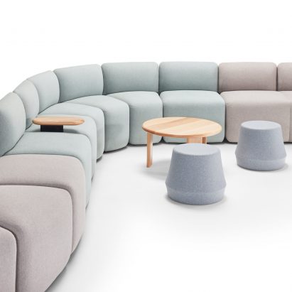 Caterpillar seating by Alexander Lotersztain for Derlot