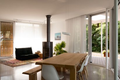 Lounge area in cottage