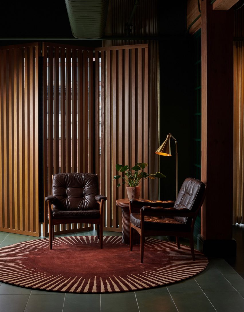 Interiors of Chief members club in Chicago, designed by AvroKO