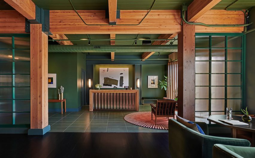 Interiors of Chief members club in Chicago, designed by AvroKO