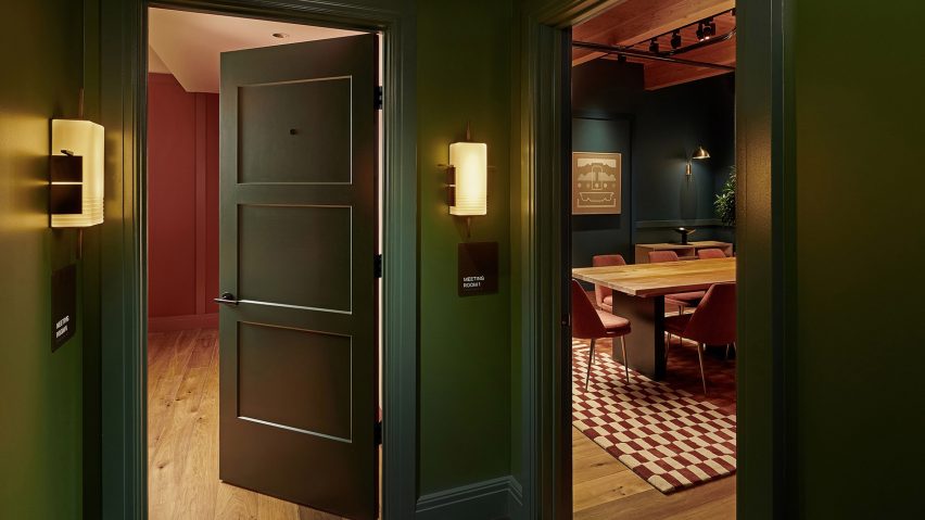 Interiors of Chief members club in Chicago, designed by AvroKO