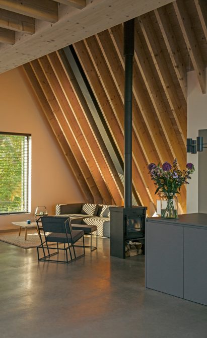Interior image of living spaces at House With a View