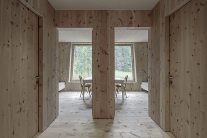 Pine wood interiors