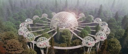 Pavilion designed by AECOM