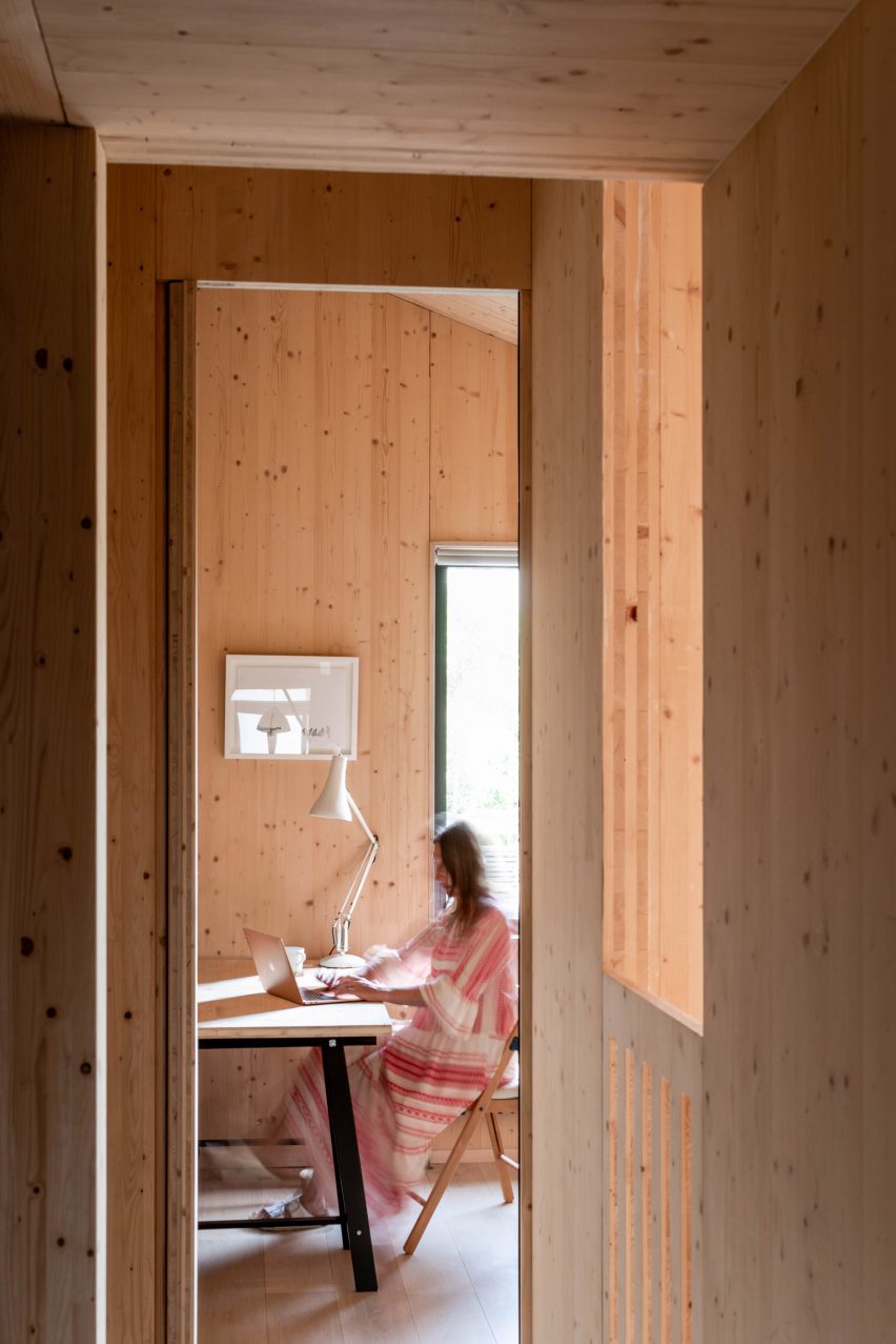 Wooden study