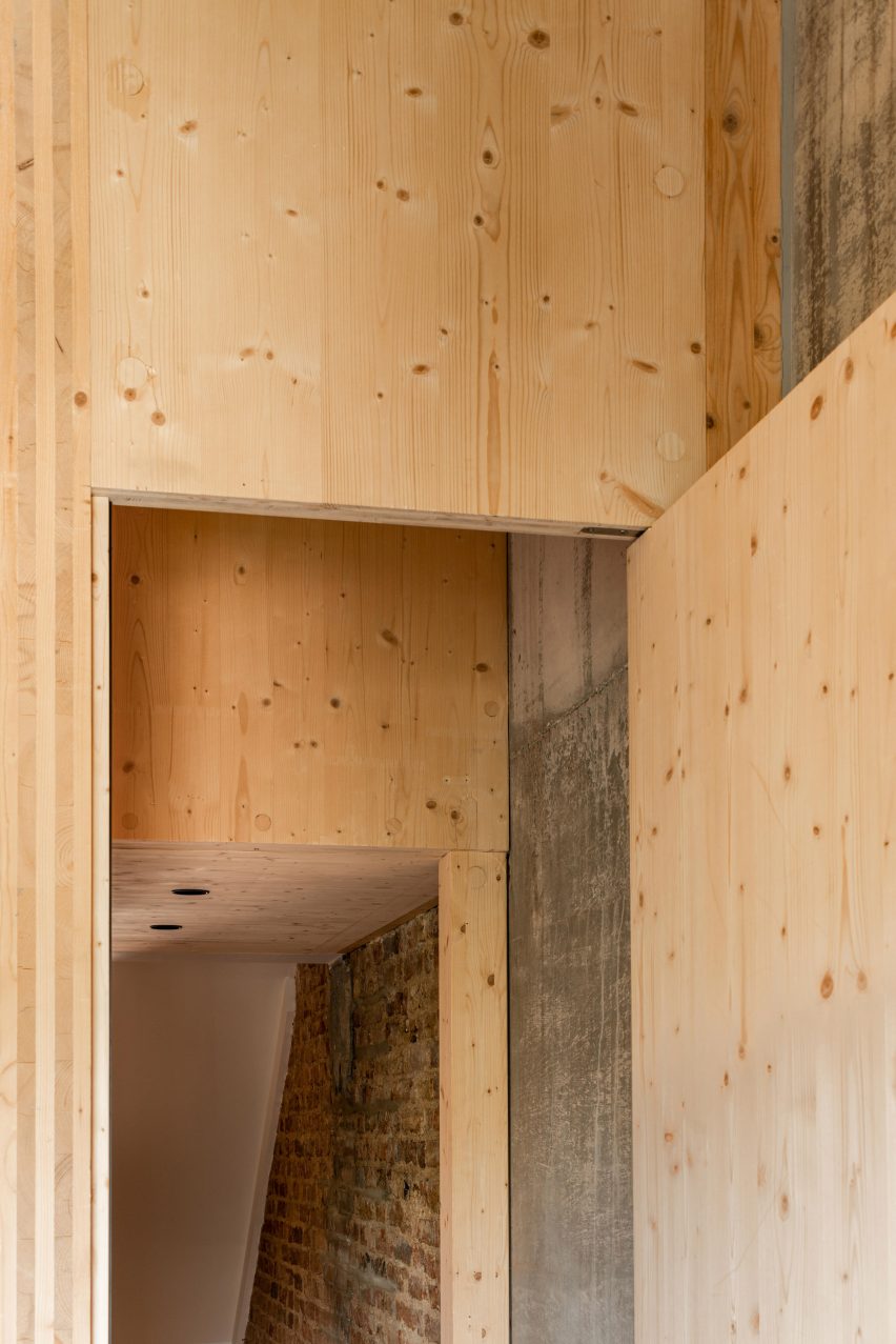 CLT interior