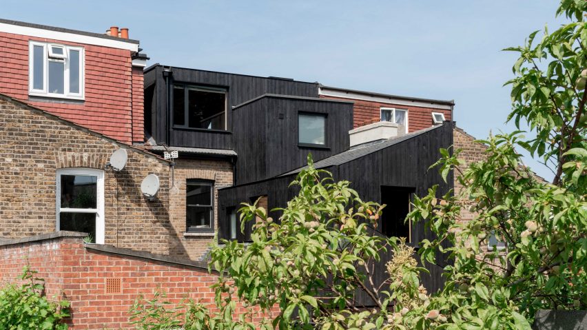 Charred timber extension